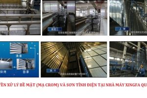 Quy trình sản xuất tạo nên thanh nhôm Xingfa Quảng Đông